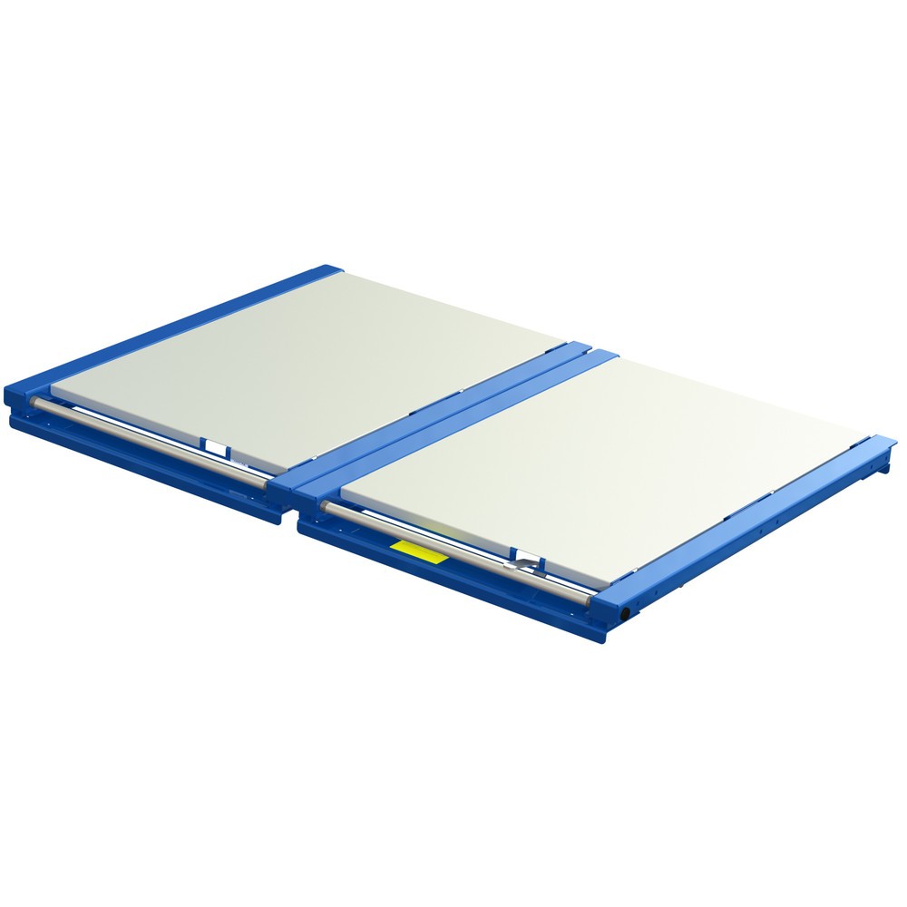 Produktabbildung Nr. 1: Dispositif d’extraction de palettes XL, capacité de charge 1 200 kg, profondeur d’extraction de 70 %, l x P 1 700 x 1 200 mm, avec fond en acier