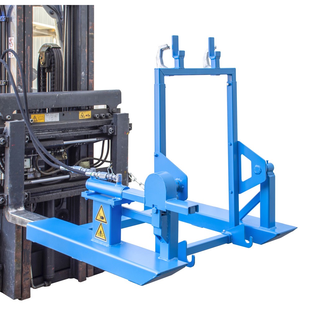 Produktabbildung Nr. 2: Basculeur de poubelles Bauer® MK-H pour chariot élévateur, 1 poubelle 240 litres, hydraulique