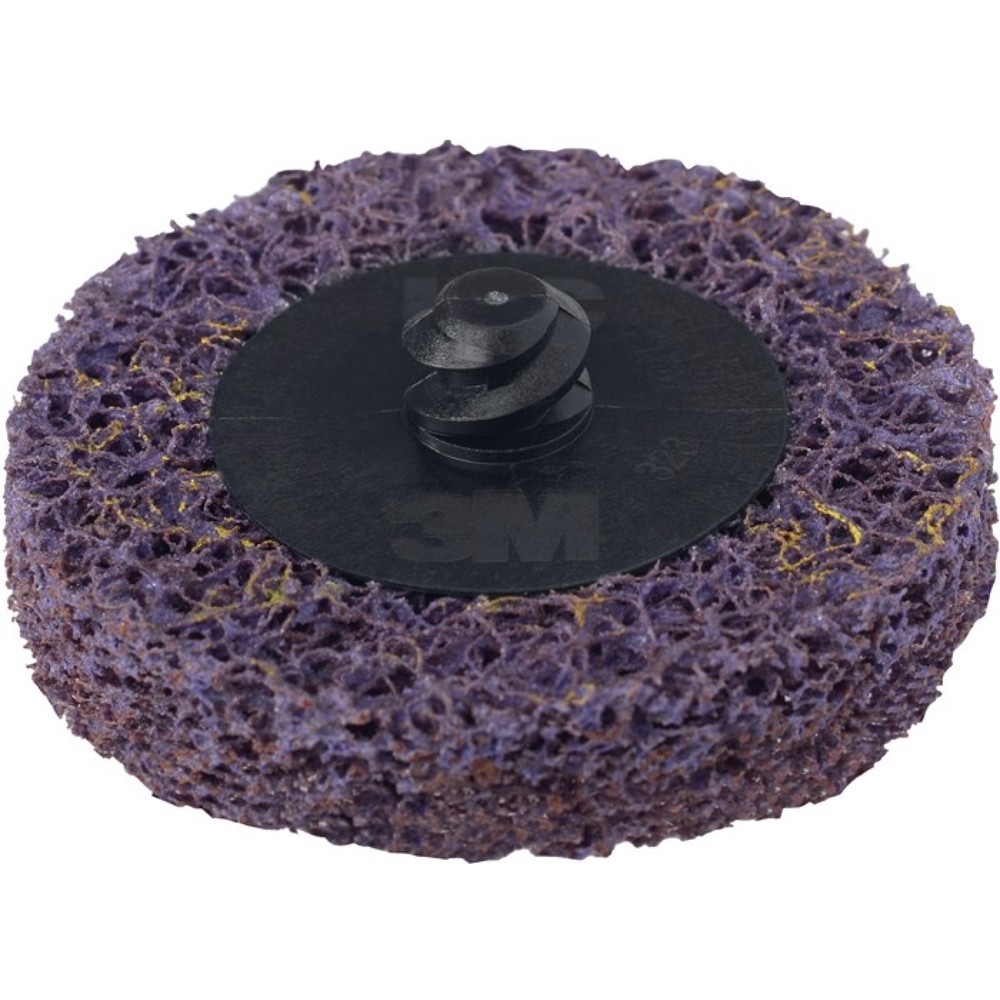 Illustration du produit: Disque de nettoyage grossier Scotch Brite™ BF-DR D. 76,2 mm moyen violet 3M