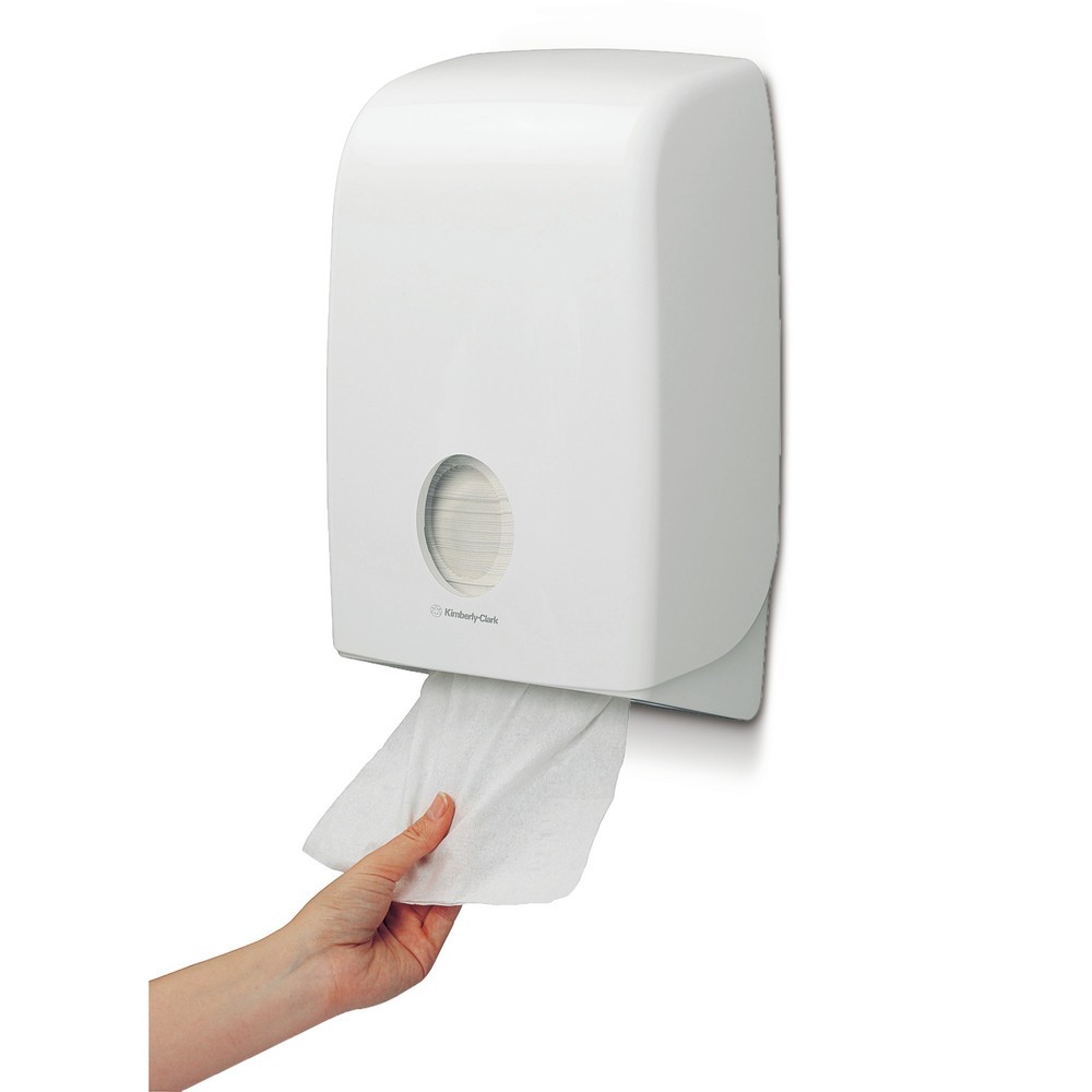 Illustration du produit: Distributeur d’essuie-mains Kimberly-Clark®, feuilles individuelles
