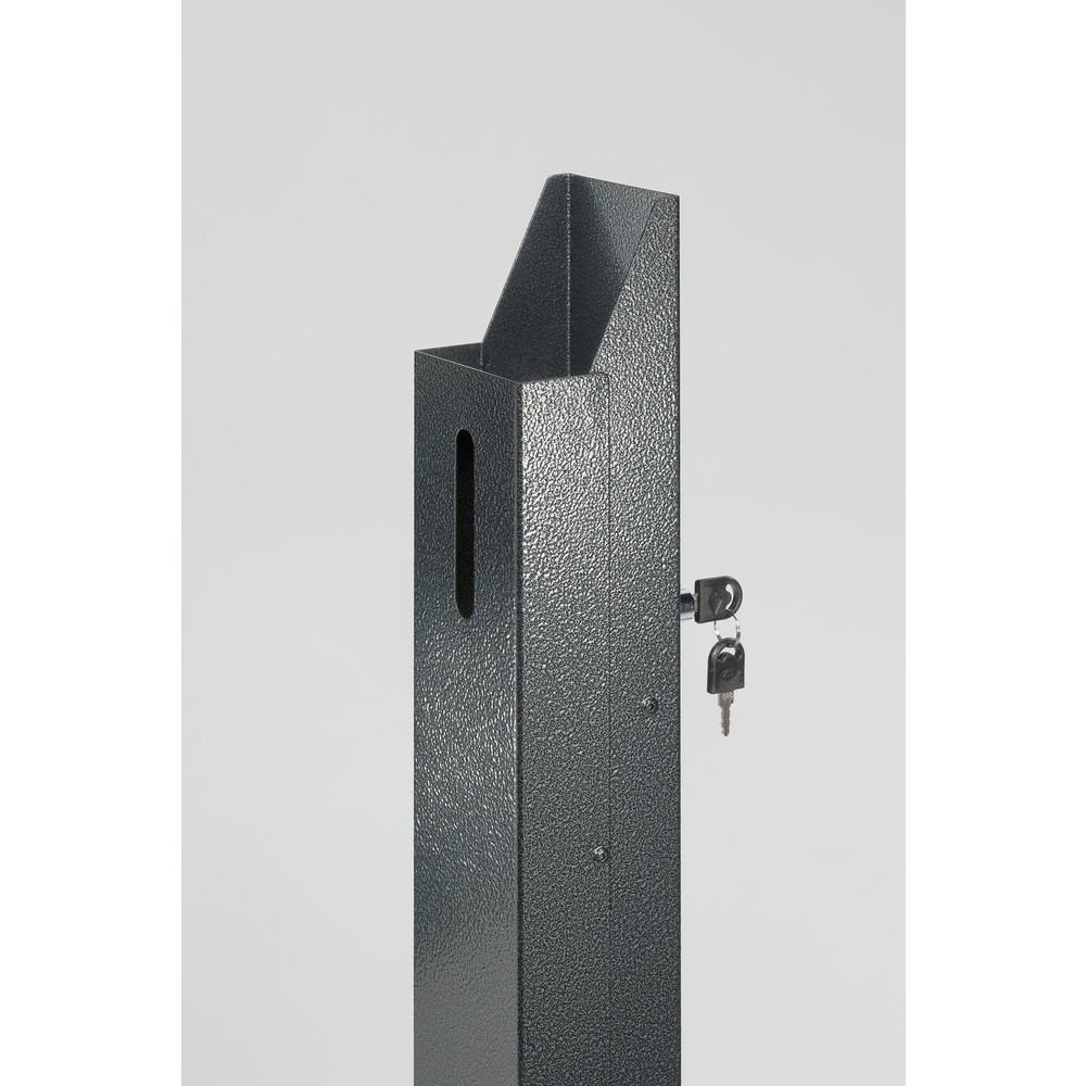 Produktabbildung Nr. 2: Distributeur de désinfectant pour les mains VAR® HDS 105, montage au sol, sans distributeur, argent vieilli