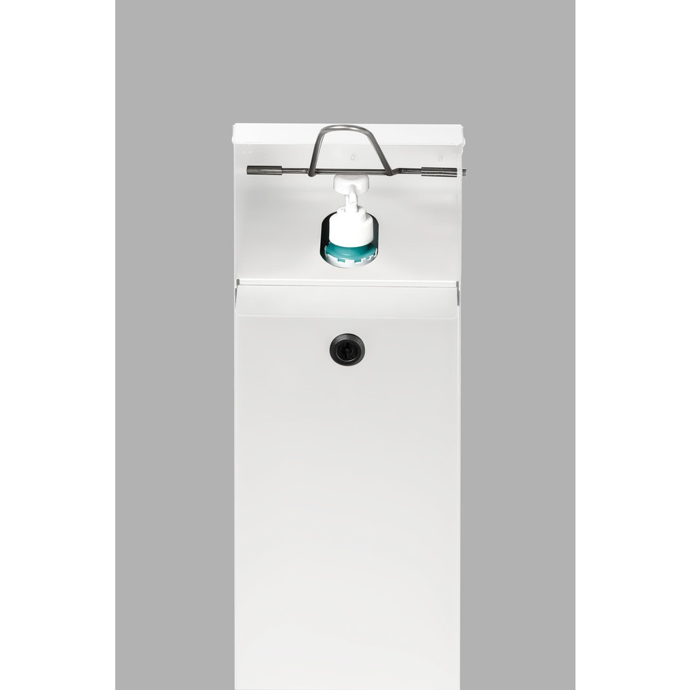 Produktabbildung Nr. 2: Distributeur de désinfectant pour les mains VAR® HDS 124, montage au sol, blanc