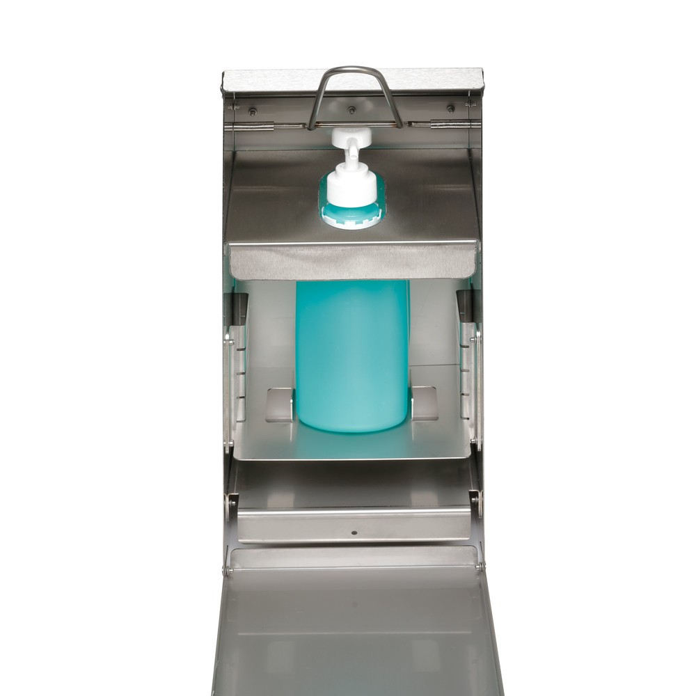 Produktabbildung Nr. 2: Distributeur de désinfectant pour les mains VAR® HDS 41, montage mural, acier inoxydable