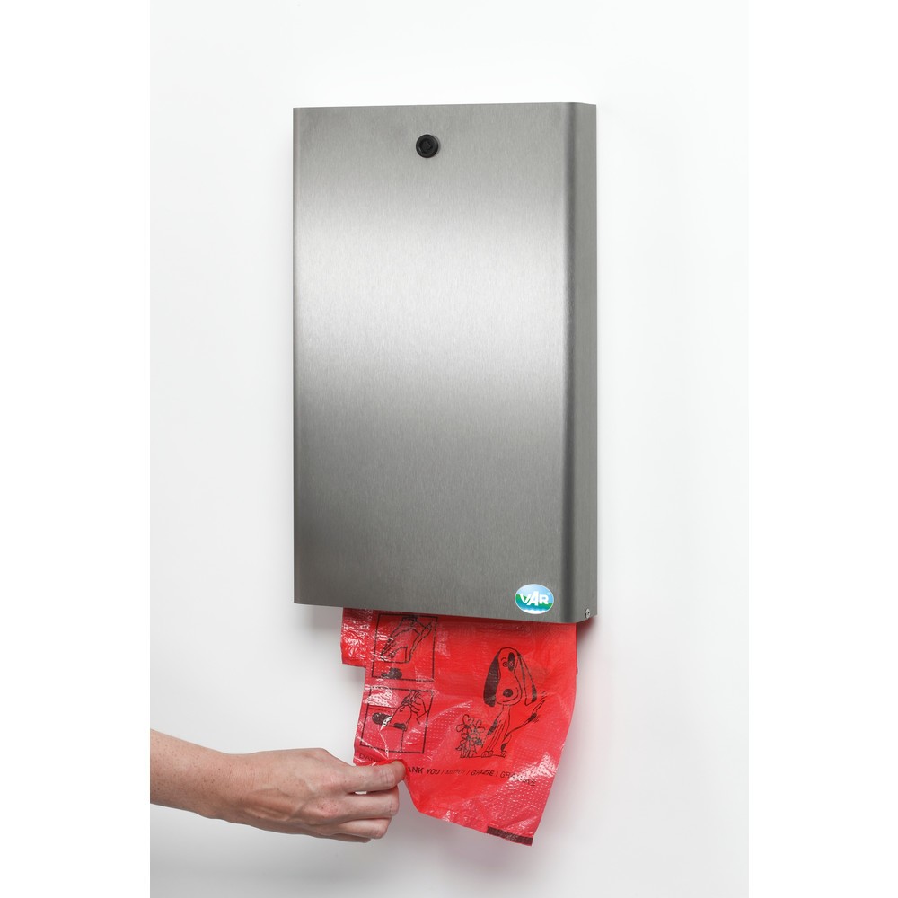 Produktabbildung Nr. 2: Distributeur de sachets à excréments pour chien VAR® DS 2, acier inodyxable