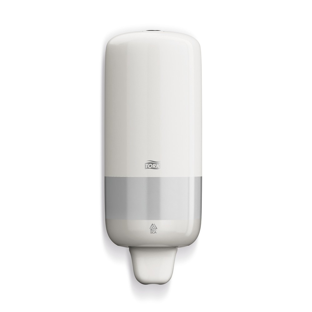 Illustration du produit: Distributeur de savon TORK® MAXI, avec bouton-poussoir
