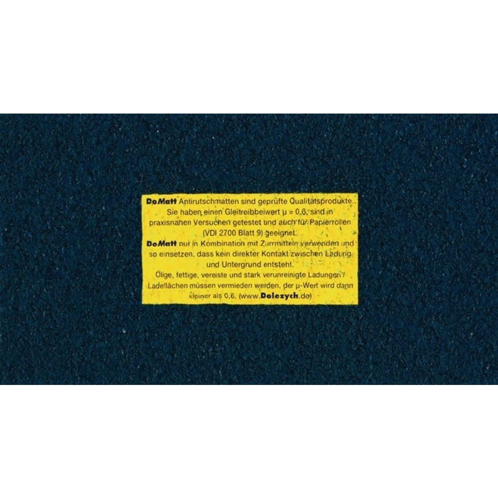 Produktabbildung: Dolezych Antirutschmatte, aus Granulat, L500 cm B25 cm D8 mm, 1 Rolle