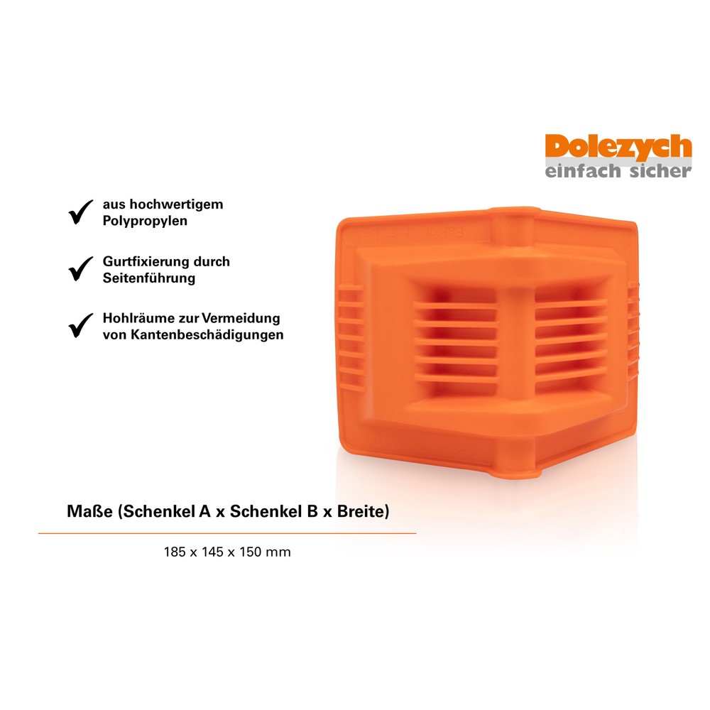 Produktabbildung Nr. 2: Cornière protège-arête DoLight Dolezych, PP, pour largeur de sangle 50 mm