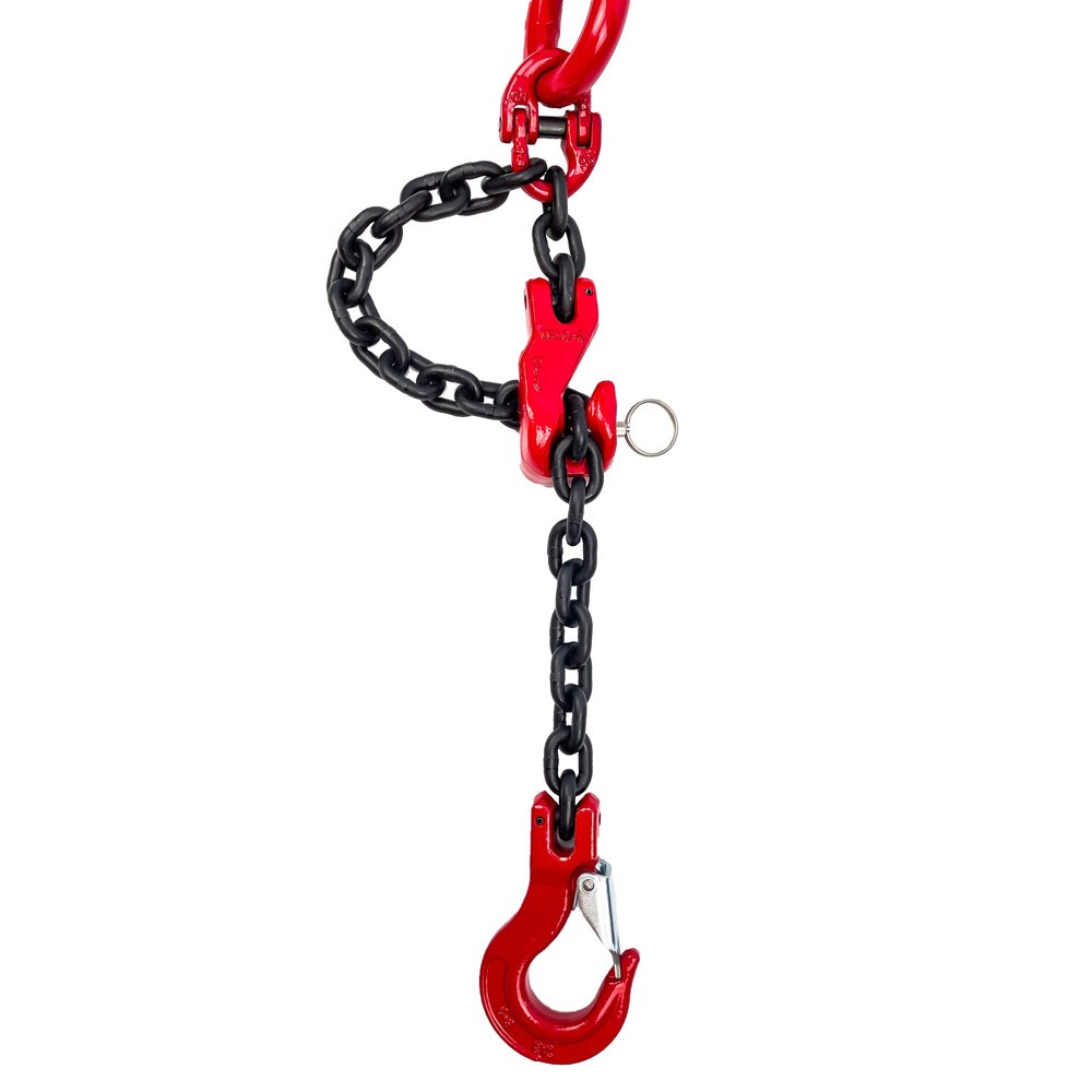 Produktabbildung Nr. 7: Dolezych DoKett Anschlagkette, 4-strängig, Nenndicke 8 mm, Länge 2 m, mit Verkürzungshaken