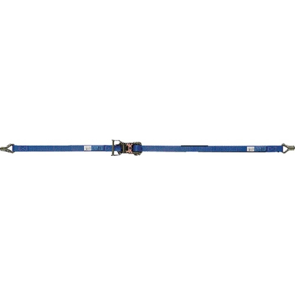 Produktabbildung: Dolezych Zurrgurt DIN EN 12195-2 L.6m B.25mm m.Ratsche+Spitzh.LC U 1000 daN