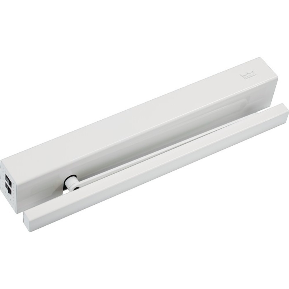 Produktabbildung: DORMAKABA Drehflügelantrieb PORTEO 230V, weiss DIN links / rechts, 230 V AC50/60 Hz, IP 20