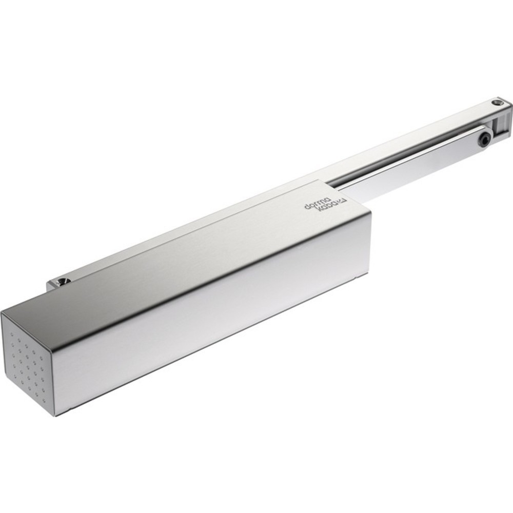 Produktabbildung: DORMAKABA Gleitschienen-Türschliesser TS 93 G Basic, silber EN 2-5, Normalmontage Bandgegeseite EN 2-5