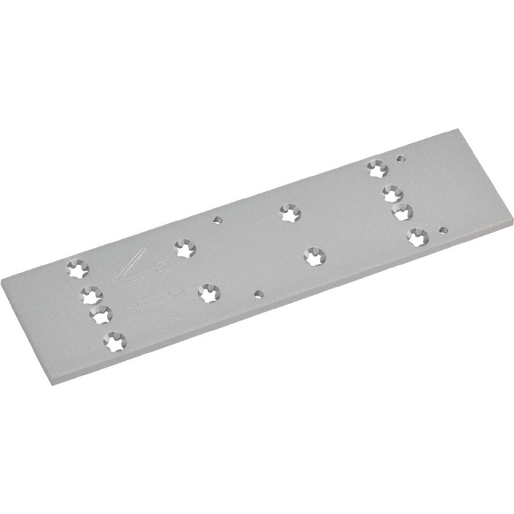 Produktabbildung: DORMAKABA Montageplatte, passend für TS 83 EN 3 - 6, weiss 9016
