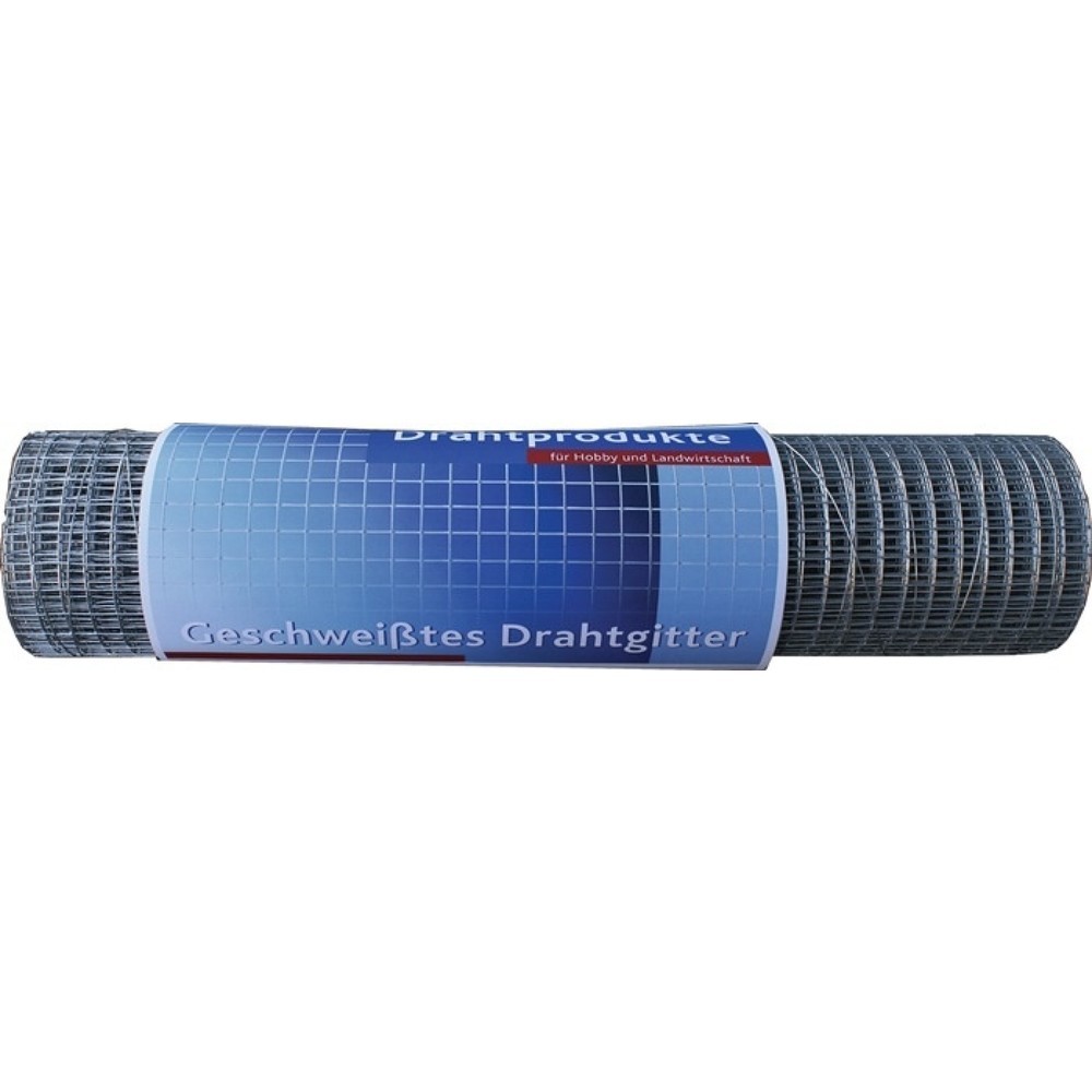 Produktabbildung: Drahtgitter, Drahtstärke 1,05 mm, verzinkt, Länge 5 m, Höhe 0,5 m, Maschenweite 12,7 x 12,7 mm