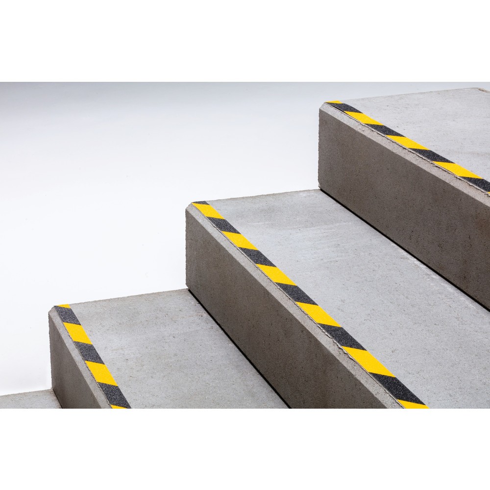 Produktabbildung Nr. 11: DURABLE Antirutschband DURALINE® GRIP+, Breite 25 mm, gelb/schwarz, 5 Stk/VE