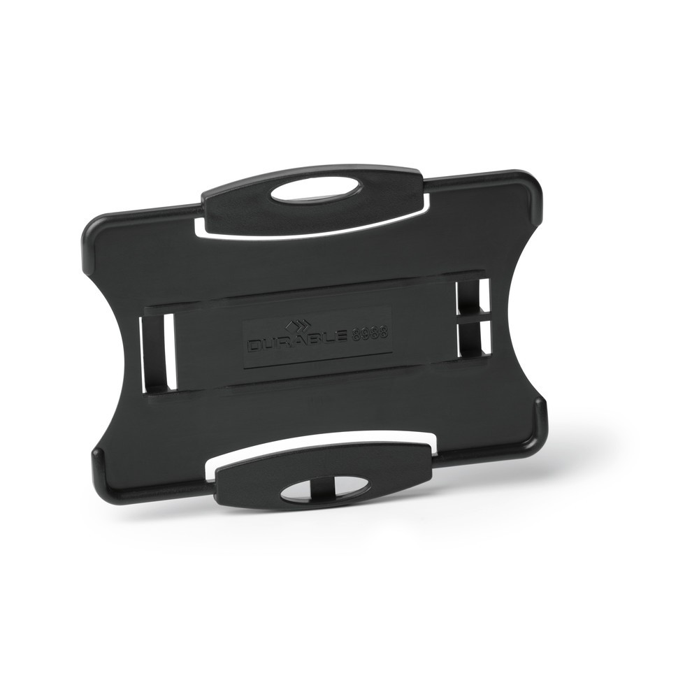 Produktabbildung: DURABLE Ausweishalter ECO für 1 Karte, schwarz, 20 Stk/VE