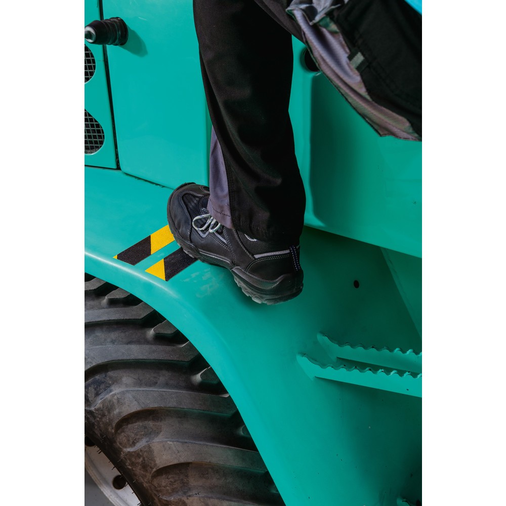 N° de l'image du produit 3 : DURABLE Bande antidérapante DURALINE® GRIP+, largeur 25 mm, jaune/noir, 5 pcs/UV