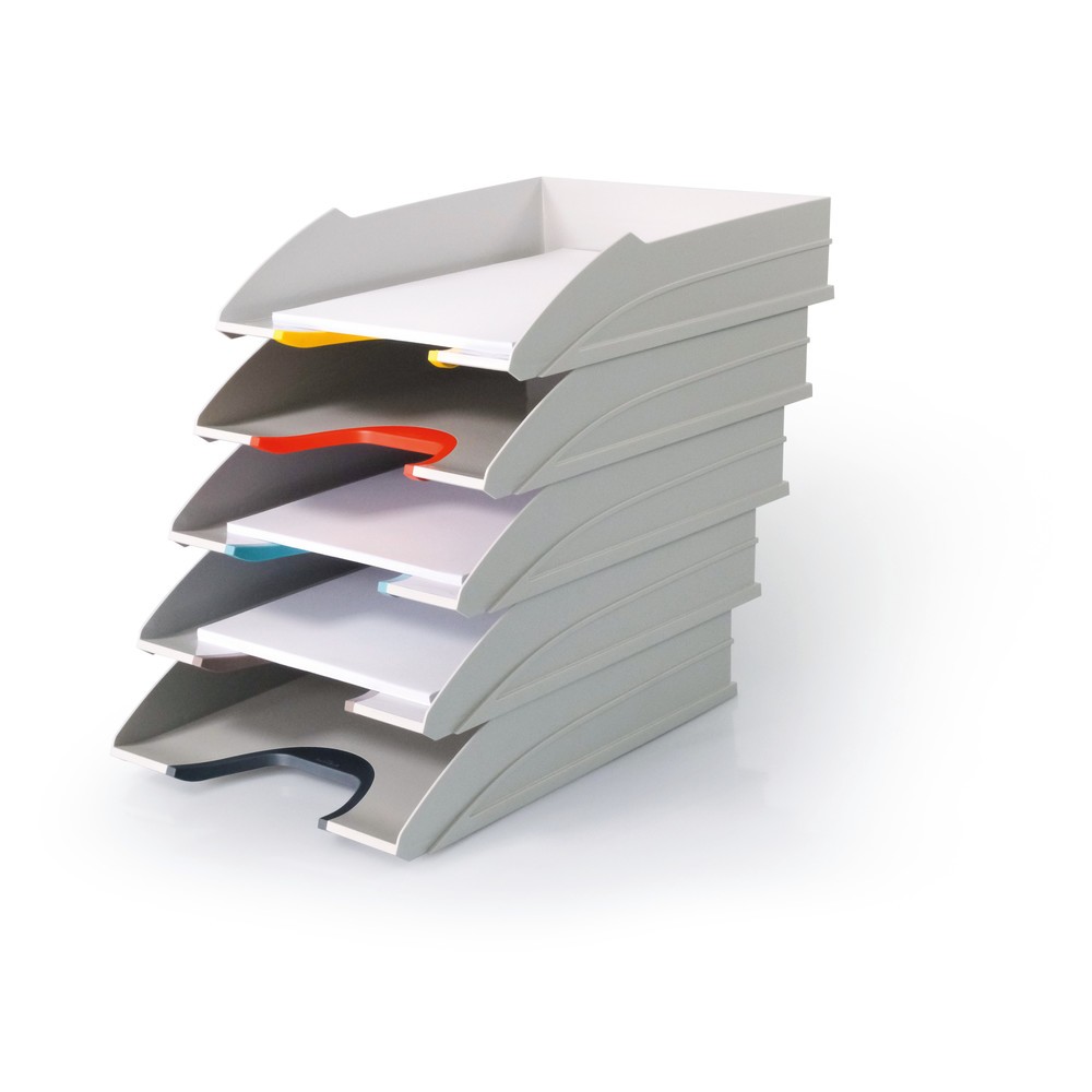 Produktabbildung Nr. 2: DURABLE Briefablageschalen VARICOLOR® MIX TRAY SET, A4, 15 Stk/VE