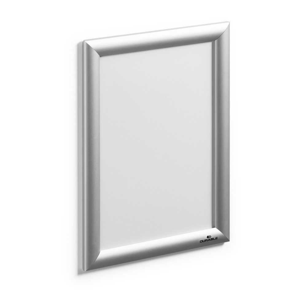 Illustration du produit: DURABLE Cadre clipsable en aluminium, A4, 5 pcs/UV