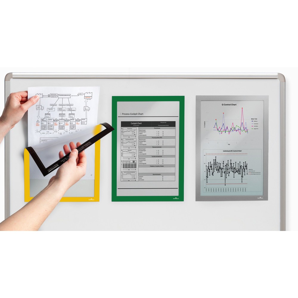 Produktabbildung Nr. 5: DURABLE Cadre d'affichage DURAFRAME® MAGNETIC, A4, 10 pcs/UV