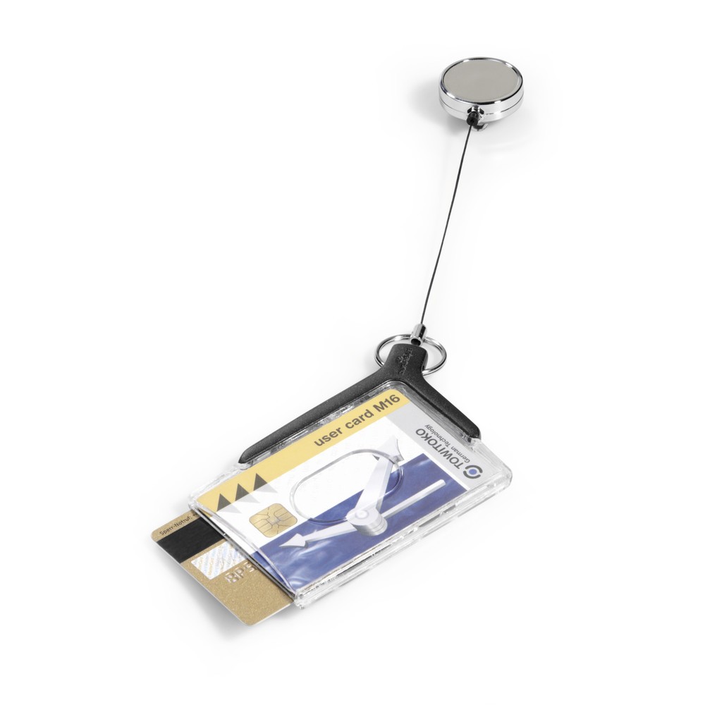 Illustration du produit: DURABLE CARD HOLDER DE LUXE PRO DUO 20 Stück