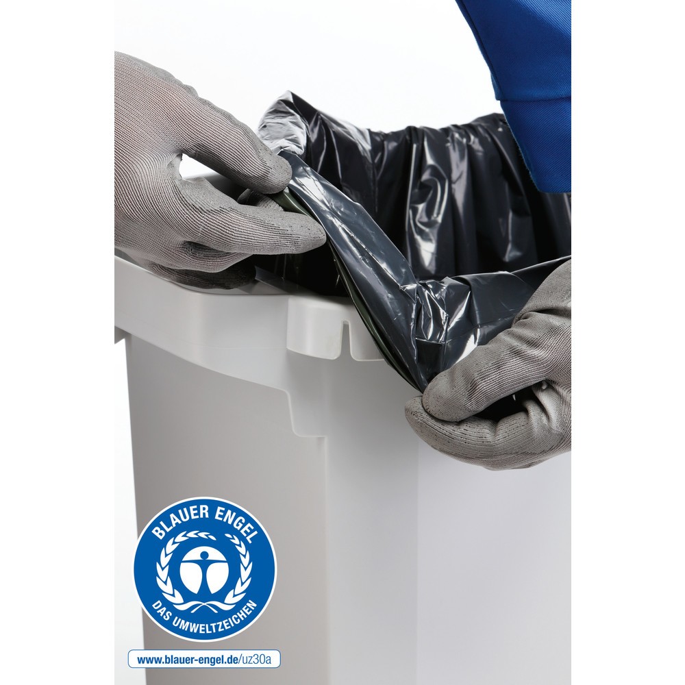 Produktabbildung Nr. 6: DURABLE Conteneur à déchets DURABIN® ECO 60L avec couvercle + cadre d’affichage DURAFRAME®, gris