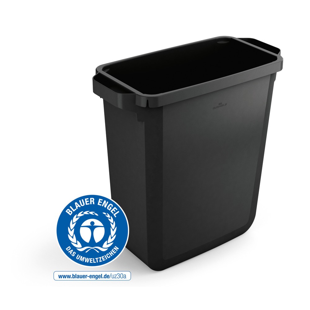 Produktabbildung Nr. 2: DURABLE Conteneur à déchets DURABIN® ECO 60L avec couvercle, noir