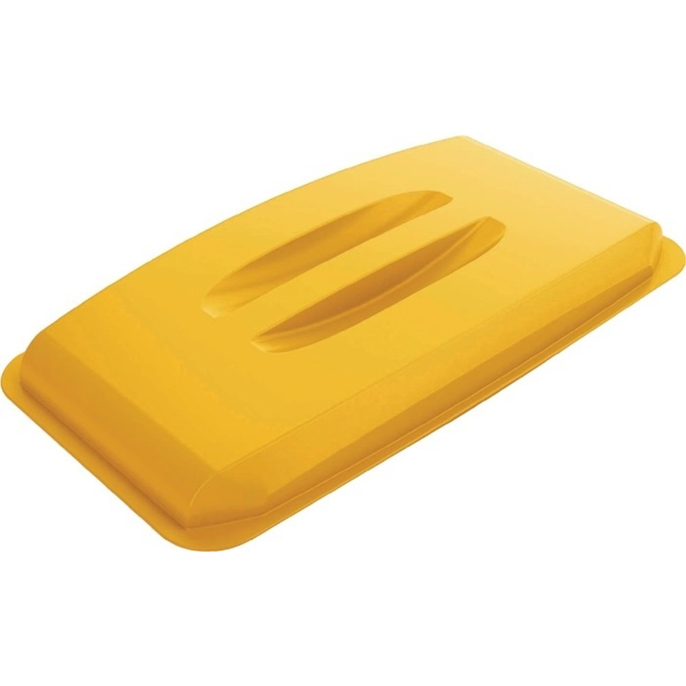 Illustration du produit: DURABLE Deckel, passend für Wertstoffsammler 60 l, PP gelb B555xT285mm, mit Griff