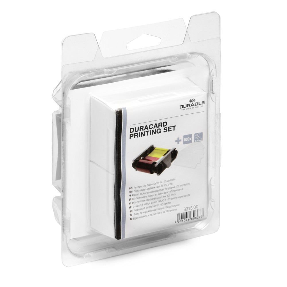 Illustration du produit: DURABLE DURACARD Printing set (Farbband+Karten)
