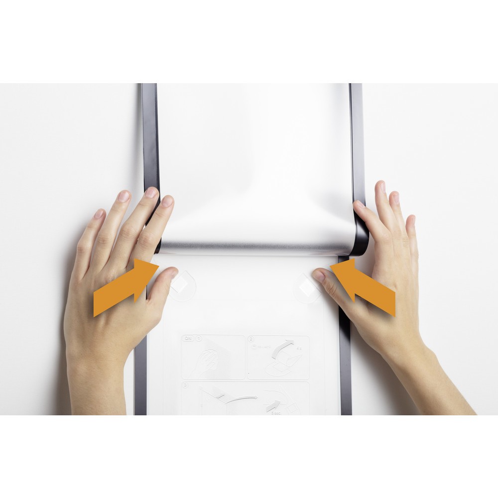 Produktabbildung Nr. 2: DURABLE DURAFRAME® WALLPAPER A3 6er, weiss