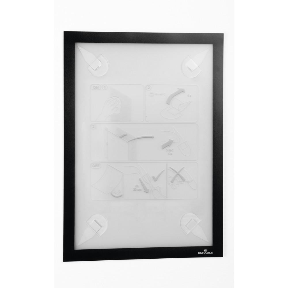 Illustration du produit: DURABLE DURAFRAME® WALLPAPER A4 10er, schwarz