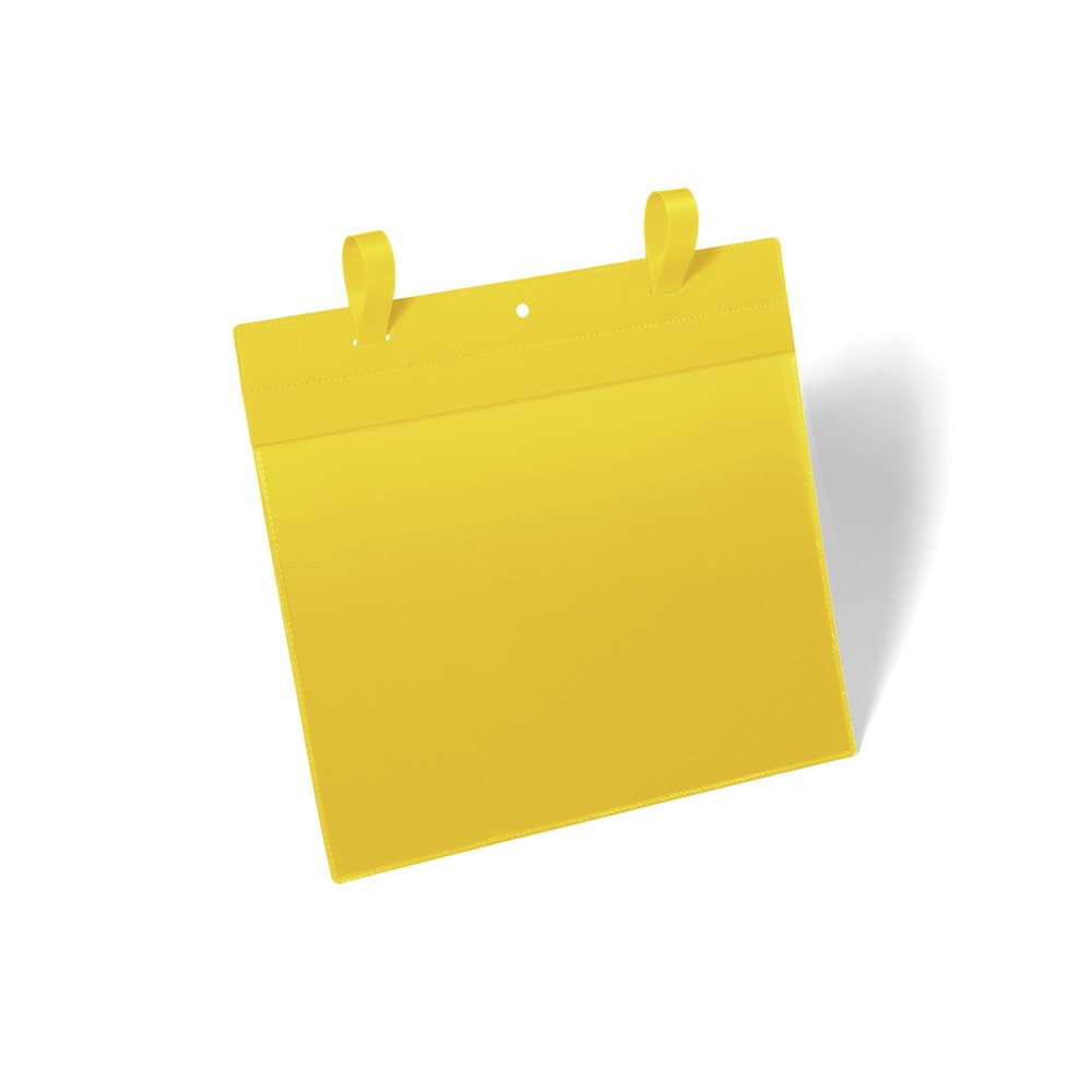 Illustration du produit: DURABLE Gitterboxtasche mit Lasche A4 quer, gelb