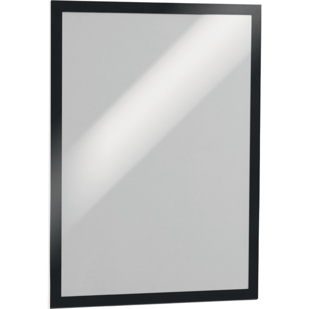 Produktabbildung: DURABLE Magnetrahmen, selbstklebende Rückenfolie, DIN A4 schwarz, 2 St./VE