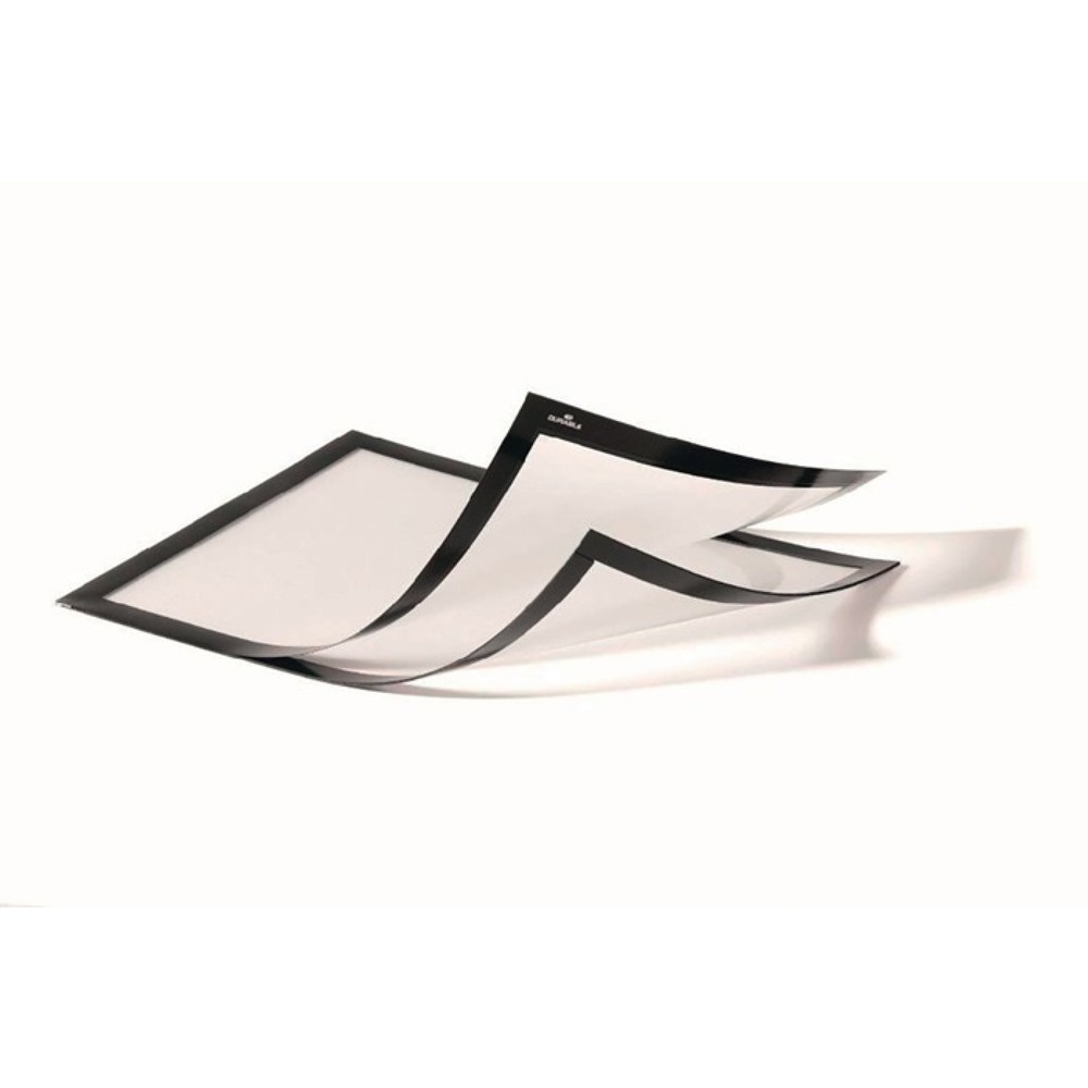 Produktabbildung: DURABLE Magnetrahmen, magnethaftend, DIN A4 schwarz, 2St./Btl.