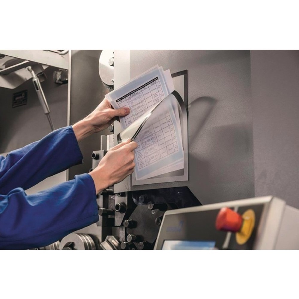 Produktabbildung Nr. 2: DURABLE Magnetrahmen, magnethaftend, DIN A4 silber, 2St./Btl.