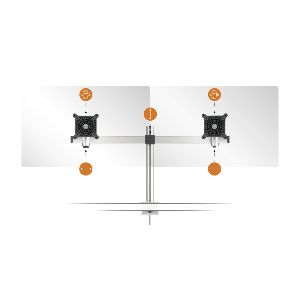 Produktabbildung Nr. 6: DURABLE Monitor Halt. für 2 Monitore,TK
