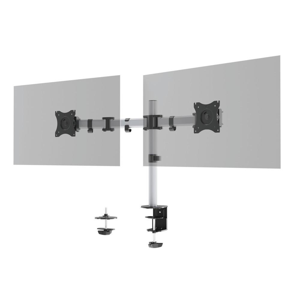 Produktabbildung: DURABLE Monitor-Halterung SELECT für 2 Monitore, Tischbefestigung