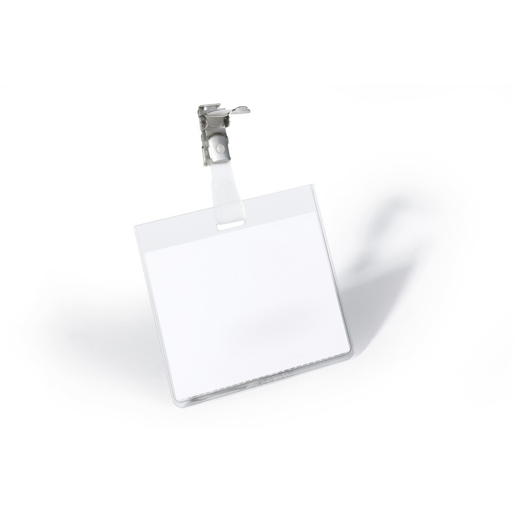 Illustration du produit: DURABLE Namensschild mit Clip 60 x 90 mm 100 Stück