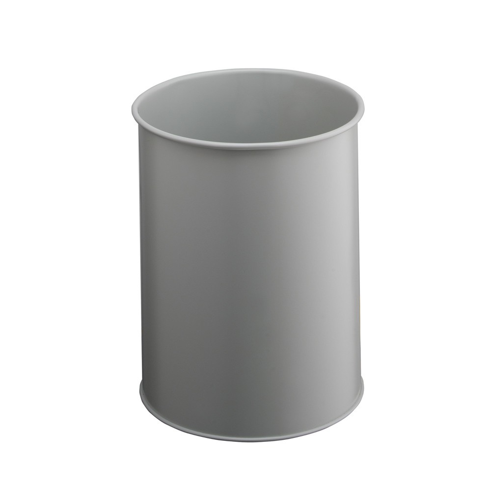 Produktabbildung Nr. 2: DURABLE Papierkorb Metall rund 15 5er SET, grau
