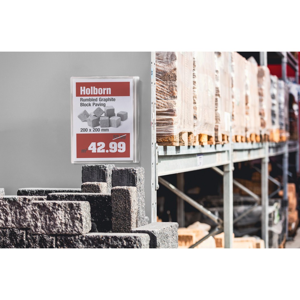 Produktabbildung Nr. 2: DURABLE Plakattasche, wasserdicht, DIN A3, selbstklebend