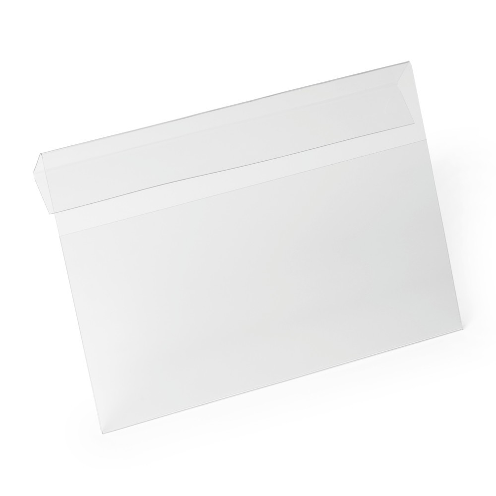 Illustration du produit: DURABLE Pochette d'identification HARD COVER, avec rabat, A5 paysage, 50 pcs/UV