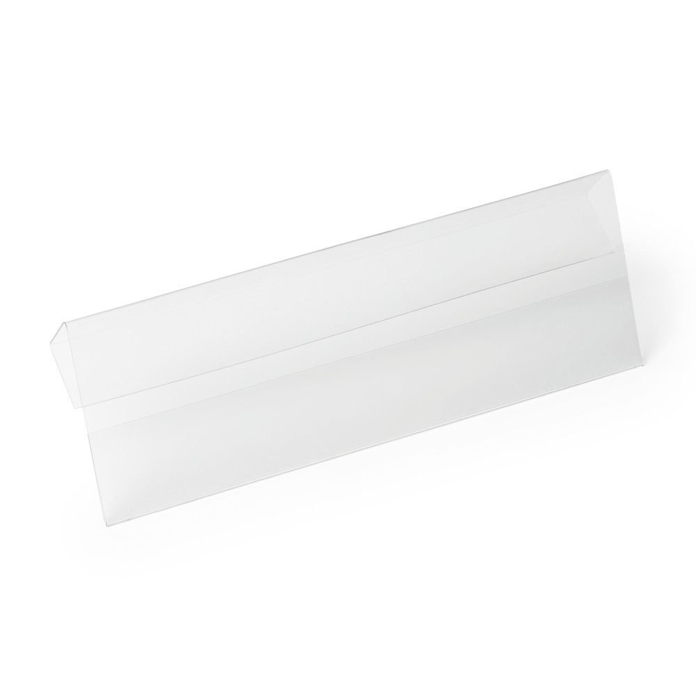Produktabbildung Nr. 1: DURABLE Pochette d'identification HARD COVER, avec pli, 1/2 A5 paysage, 50 pcs/UV