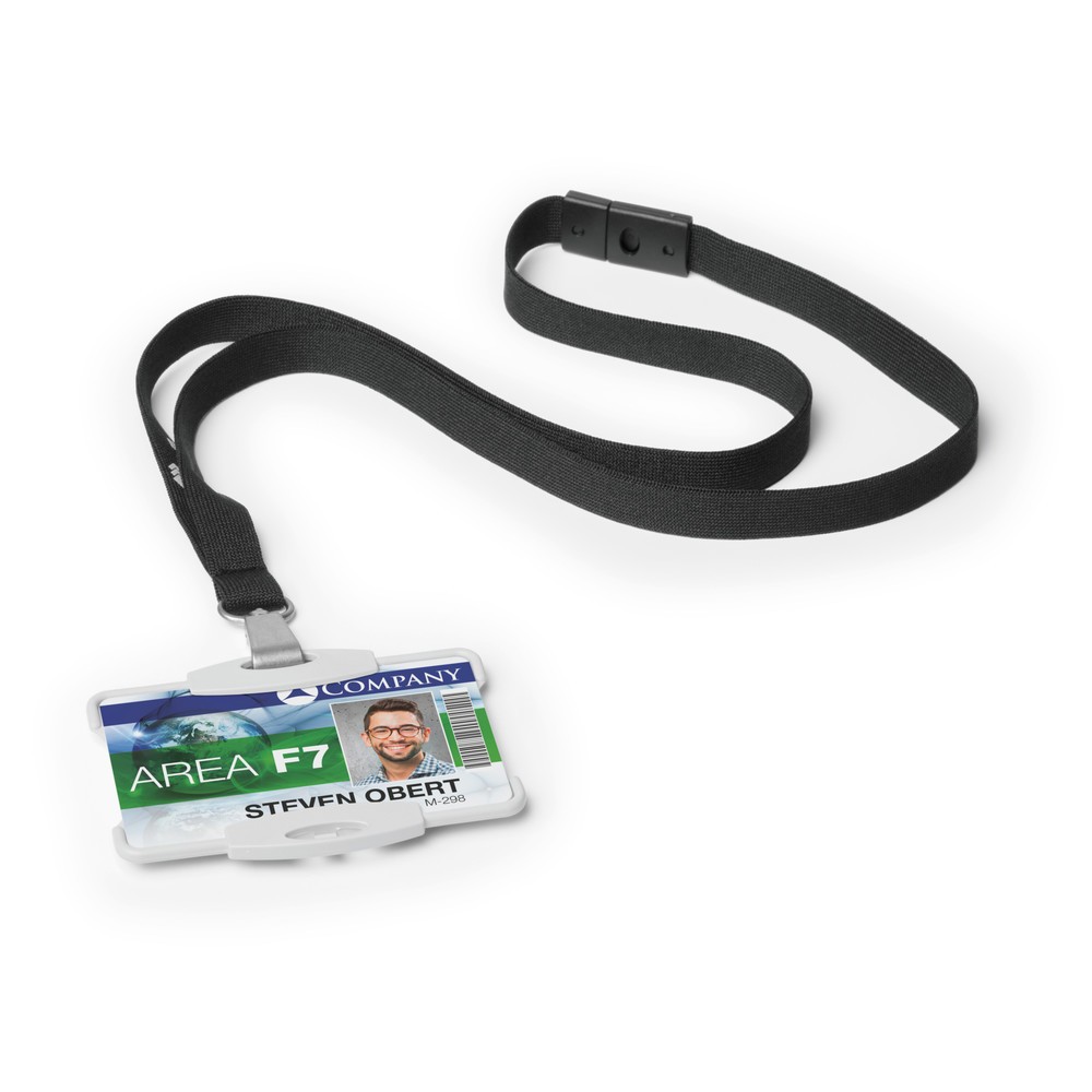 Produktabbildung Nr. 2: DURABLE Porte-badge ECO pour 1 carte, noir, 20 pcs/UV