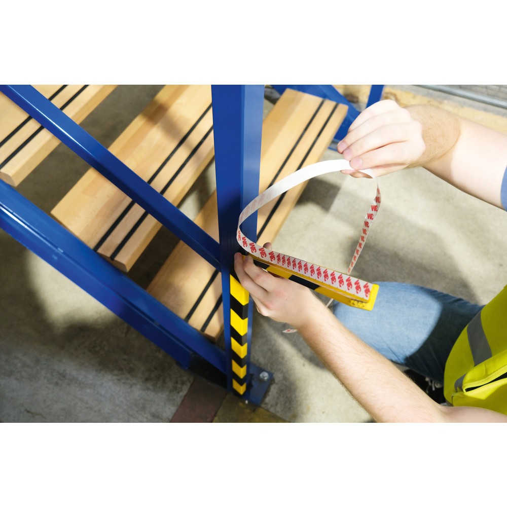 Produktabbildung Nr. 4: Protection contre les chocs pour arêtes DURABLE C35, angulaire, H x l 47 x 1 000 mm