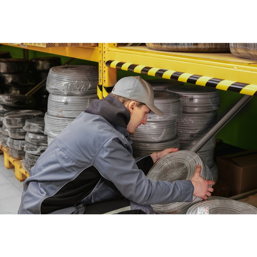Produktabbildung Nr. 8: Protection contre les chocs pour arêtes DURABLE C25R, circulaire, H x l 30 x 1 000 mm