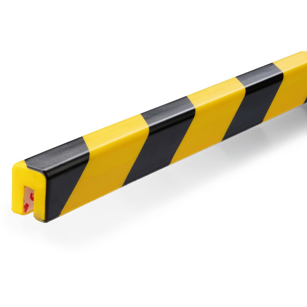 Produktabbildung Nr. 1: Protection contre les chocs pour arêtes DURABLE E8, rectangulaire, autocollante, H x l 30 x 1 000 mm