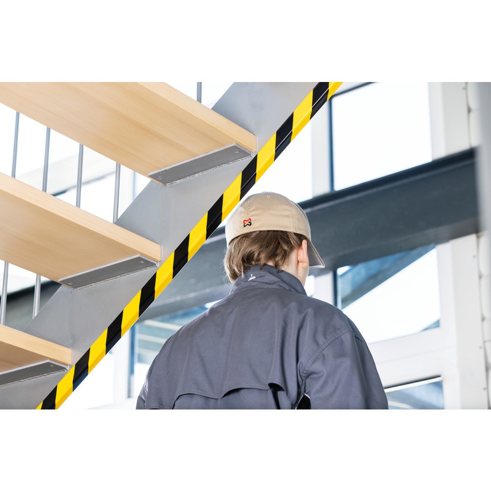 Produktabbildung Nr. 6: Protection contre les chocs pour arêtes DURABLE E8, rectangulaire, autocollante, H x l 30 x 1 000 mm