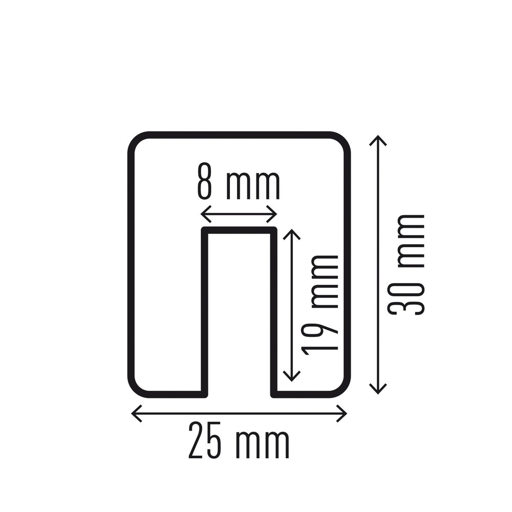 Produktabbildung Nr. 9: Protection contre les chocs pour arêtes DURABLE E8, rectangulaire, autocollante, H x l 30 x 1 000 mm