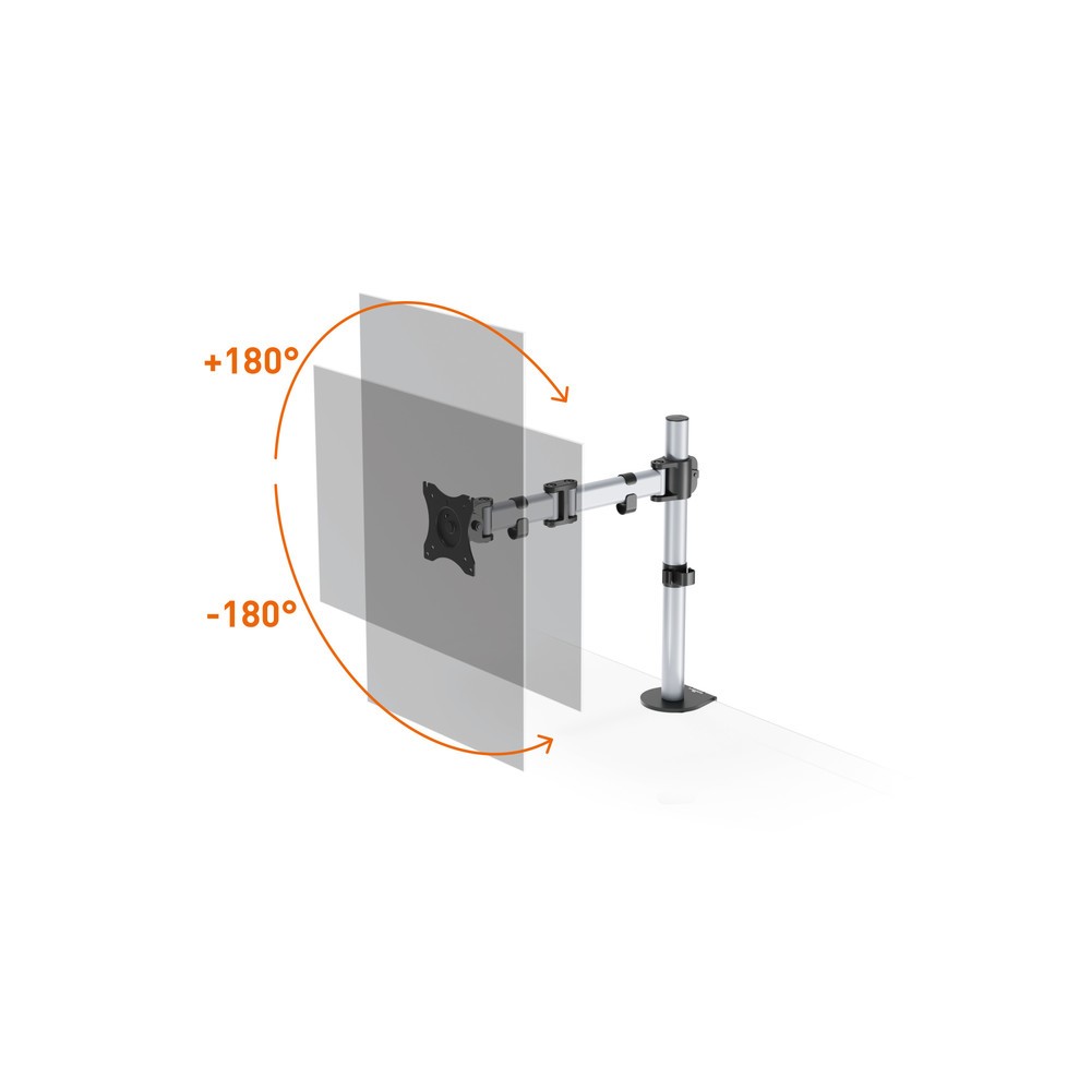 Produktabbildung Nr. 5: DURABLE Support d’écran SELECT pour 1 écran, fixation sur table