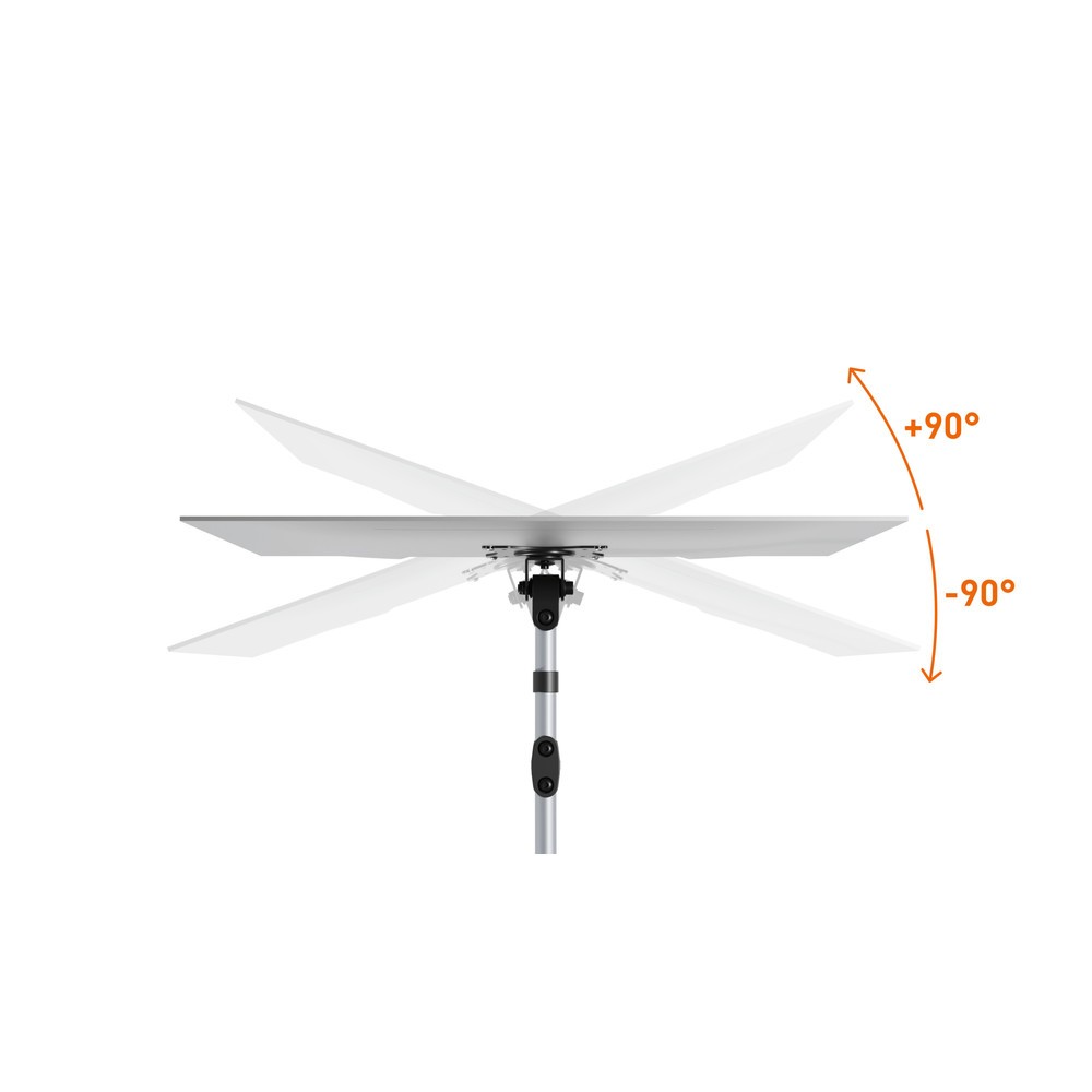Produktabbildung Nr. 6: DURABLE Support d’écran SELECT pour 1 écran, fixation sur table