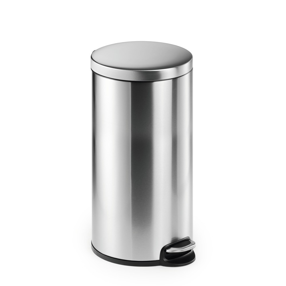 Illustration du produit: DURABLE Treteimer Edelstahl rund 30